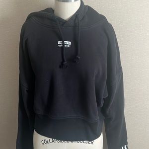 Adidas Cropped Hoodie (size m)